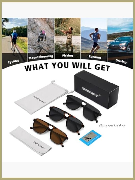 Polarized Retro Aviator Sunglasses for Driving Running Sports